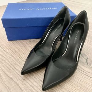 Stuart Weitzman Black Shoes Heels Size 7.5 M